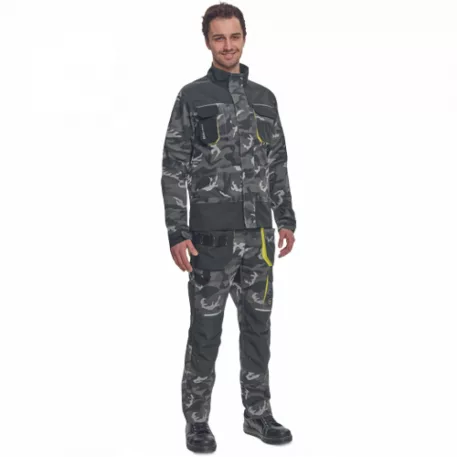 SHELDON CAMOU munkakabát (szürke álcázás 52)