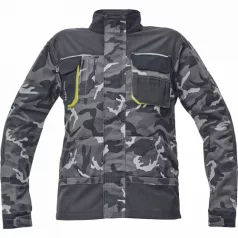 SHELDON CAMOU munkakabát (szürke álcázás 56)