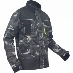 SHELDON CAMOU munkakabát (szürke álcázás 56)