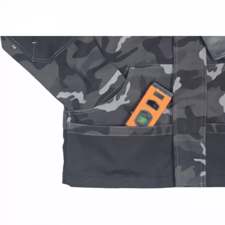 SHELDON CAMOU munkakabát (szürke álcázás 58)