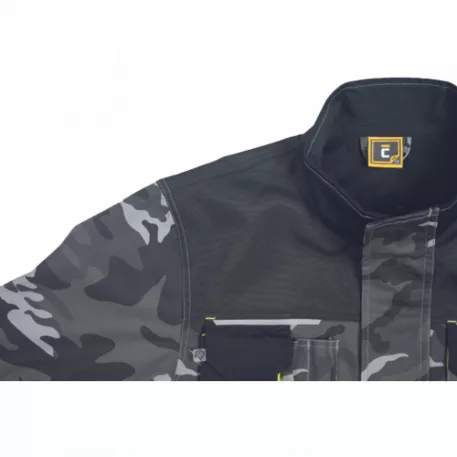 SHELDON CAMOU munkakabát (szürke álcázás 68)