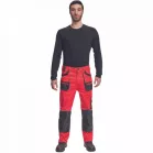 FF HANS nadrág (piros/antracit 46)