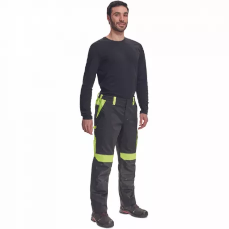 Max Vivo Nadrág Fekete/Sárga 44