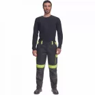 Max Vivo Nadrág Fekete/Sárga 56