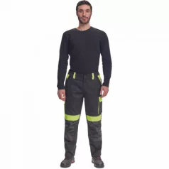 Max Vivo Nadrág Fekete/Sárga 56