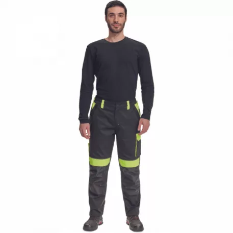 Max Vivo Nadrág Fekete/Sárga 56