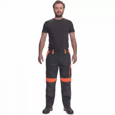 Max Vivo Nadrág Fekete/Narancssárga 56