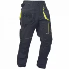 SHELDON nadrág (antracit/sárga 44)