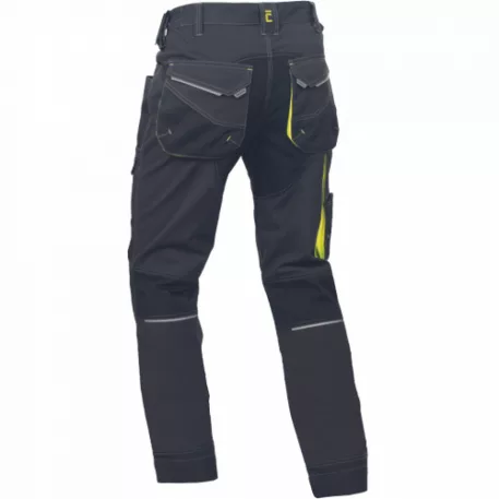 SHELDON nadrág (antracit/sárga 50)