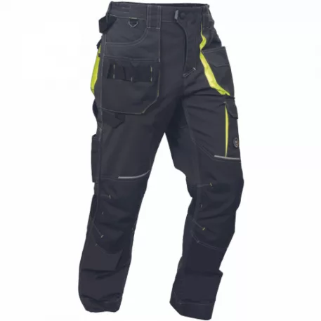 SHELDON nadrág (antracit/sárga 66)