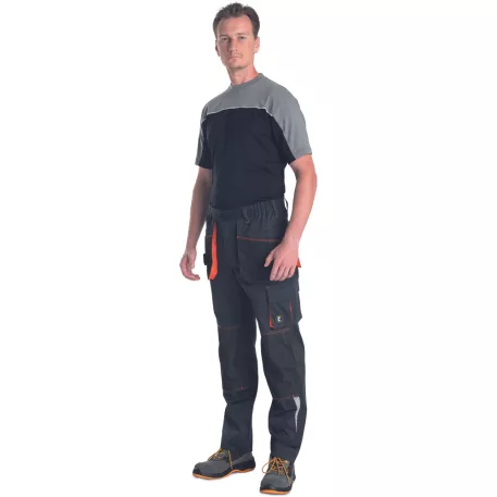 EMERTON STR nadrág (szürke/narancssárga 64/3XL)