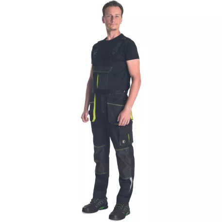 EMERTON STR mellesnadrág (fekete/sárga 68/5XL)