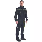 EMERTON STR overall (fekete/sárga 56/XL)