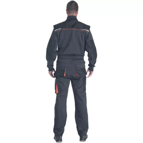 EMERTON STR overall (szürke/narancssárga 58/XL)