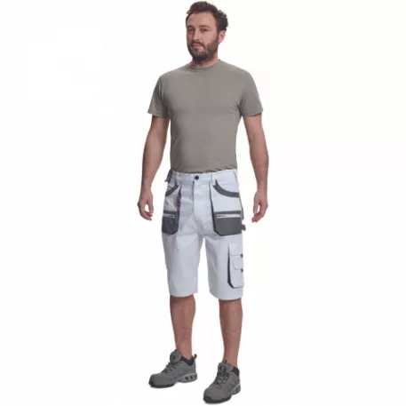 Ff Carl Be-01-009 Rövidnadrág Fehér/Szürke 52