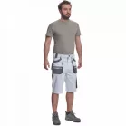 Ff Carl Be-01-009 Rövidnadrág Fehér/Szürke 56