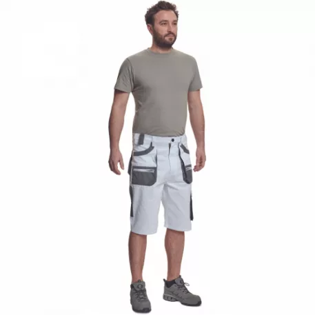 Ff Carl Be-01-009 Rövidnadrág Fehér/Szürke 60