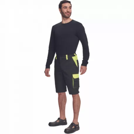 MAX VIVO rövidnadrág (fekete/sárga 50)