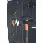 SHELDON rövidnadrág (antracit/sárga 44)