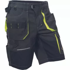 SHELDON rövidnadrág (antracit/sárga 56)