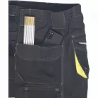 SHELDON rövidnadrág (antracit/sárga 58)