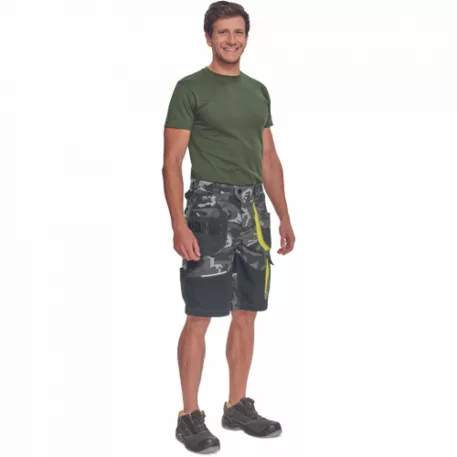 SHELDON CAMOU rövidnadrág (szürke álcázás 66)