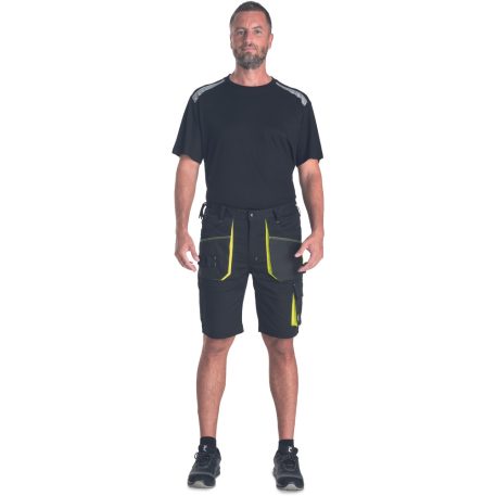  EMERTON STR rövidnadrág (fekete/sárga 56/XL)