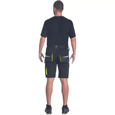  EMERTON STR rövidnadrág (fekete/sárga 64/3XL)