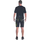  EMERTON STR rövidnadrág (fekete/sárga 68/5XL)
