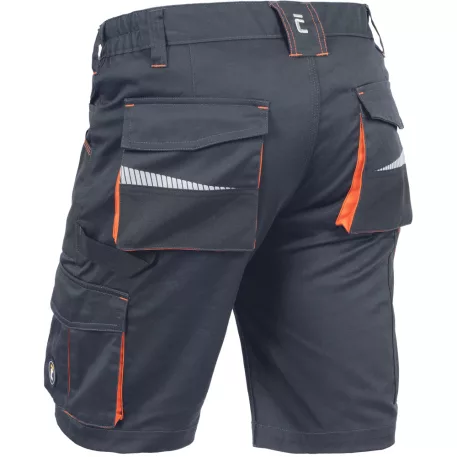  EMERTON STR rövidnadrág (szürke/narancssárga 68/5XL)