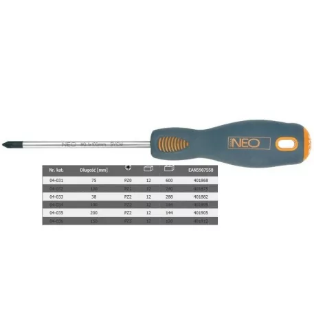 Csavarhúzó Neo 04-035 PZ2x200 mm