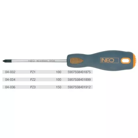 Csavarhúzó Neo 04-036 PZ3x150 mm
