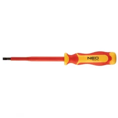   Csavarhúzó Neo 04-133, 1X5.5X125mm, S2 Acél, Lapos, 1000V, Szigetelt