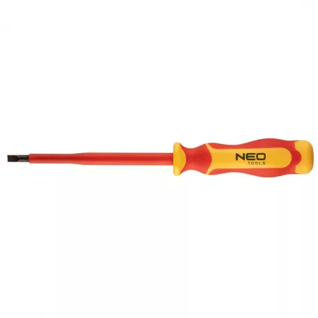 Csavarhúzó Neo 04-133, 1X5.5X125mm, S2 Acél, Lapos, 1000V, Szigetelt