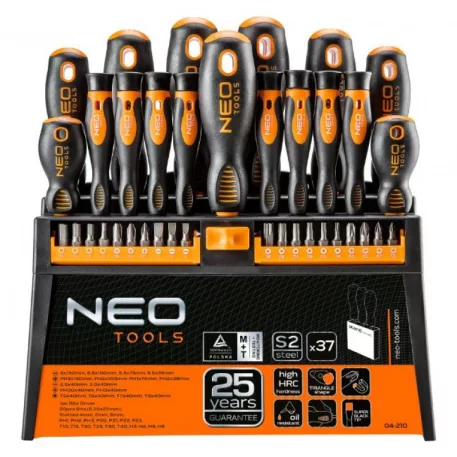 Csavarhúzó Készlet Neo 04-210 37 Részes