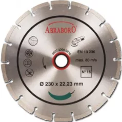 Gyémántvágó Abraboro 125x22,3 No.16 Szegmens 7 mm /St-5/