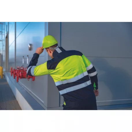 Palladio Hi-Vis Sisak Szellőzővel - Sárga