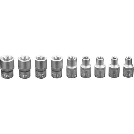 Dugókulcs Készlet Neo 08-649 Torx 9 Részes E10-E24