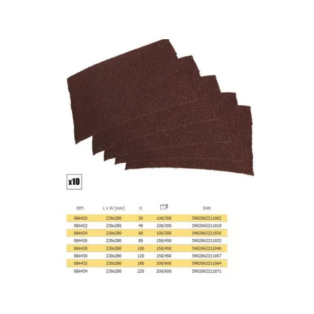 CSISZOLÓV.TOPEX 08A434 A/4 K220/10 DB