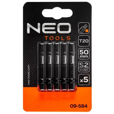 Ütvecsavarozó Bit Neo 09-584 50mm  T20  /5db