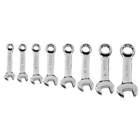 Csillag-Villáskulcs Készlet Neo 09-791 Törpe 8-19 mm 8 Részes