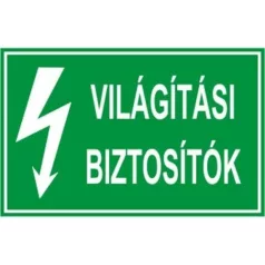 Világítási biztosítók - öntapadó, 150*100 mm