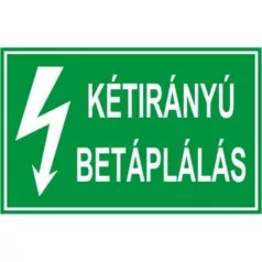 Kétirányú betáplálás - öntapadó, 150*100 mm