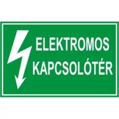 Elektromos kapcsolótér - öntapadó, 150*100 mm