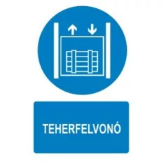 Teherfelvonó - öntapadó, 160*240 mm