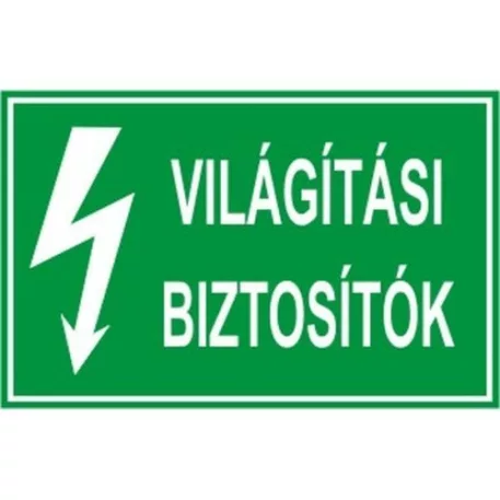 Világítási biztosítók - öntapadó, 160*240 mm