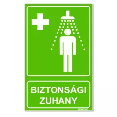 Biztonsági zuhany - öntapadó, 160*240 mm