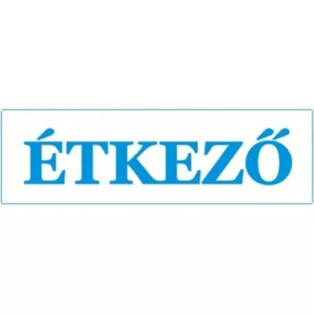 Étkező - öntapadó, 250*80 mm