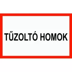 Tűzoltó homok - öntapadó, 300*100 mm