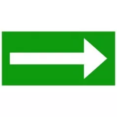 Iránynyíl - öntapadó, 300*150 mm